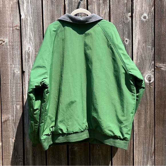 Land’s End windproof green coat size XL - Picture 10 of 16